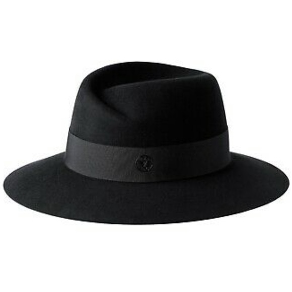Madison Michel Paris Virginie Black Felt Hat SM main image 2